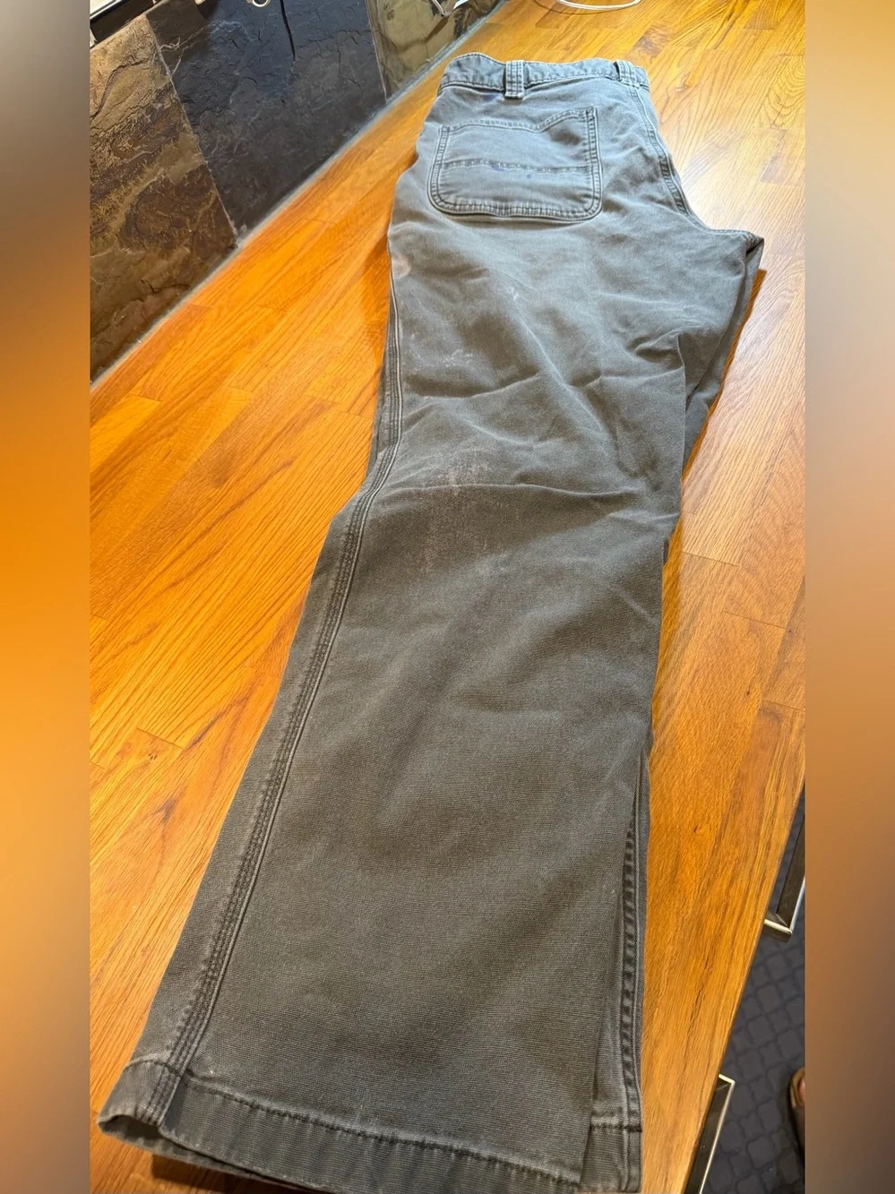 Carhartt “Thrashed” Gray Work Pants- size 36x30 (007)